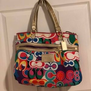 Authentic Coach Poppy Style Limited Edition Bag!
